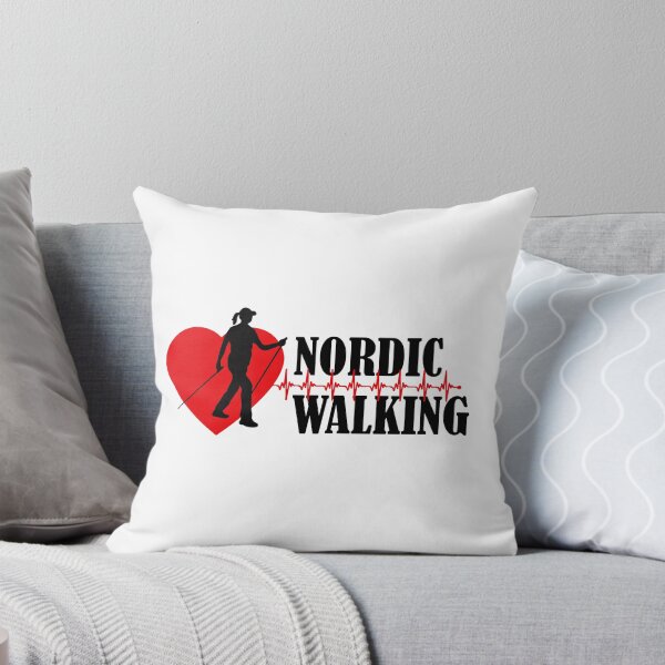 Item preview, Funny Nordic Walking Poles T-Shirt – Perfect Gift for Hikers and Outdoor Fitness Lovers designed and sold by PERIferyART.