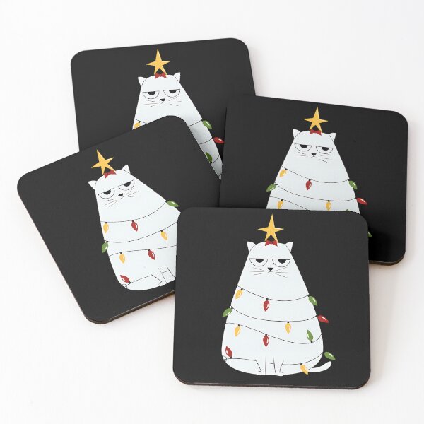 Item preview, Grumpy Christmas Cat designed and sold by AmericanCustom.