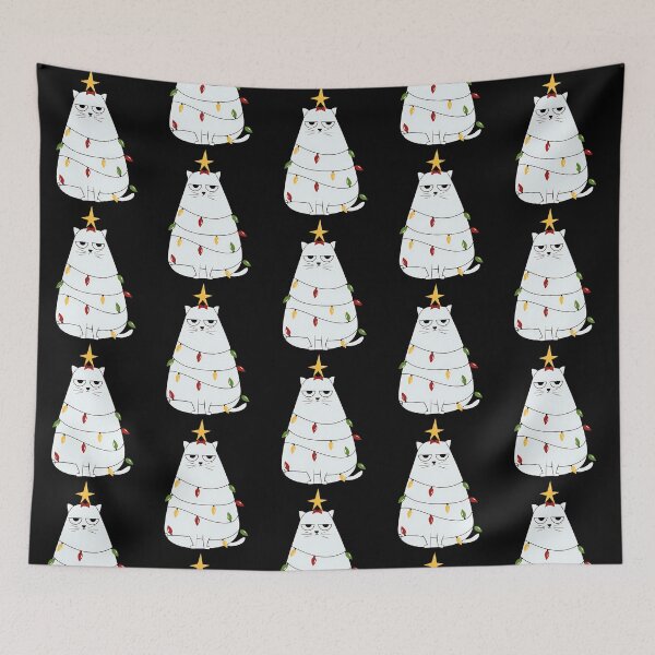 Item preview, Grumpy Christmas Cat designed and sold by AmericanCustom.