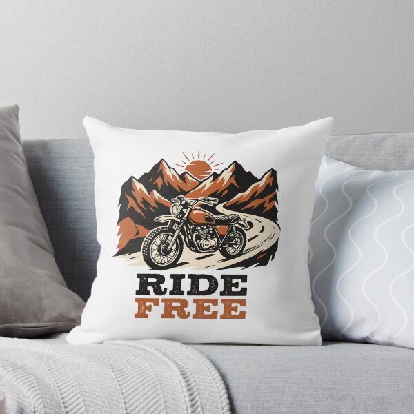 Item preview, Ride Free Mountain Moto designed and sold by Flamocha.