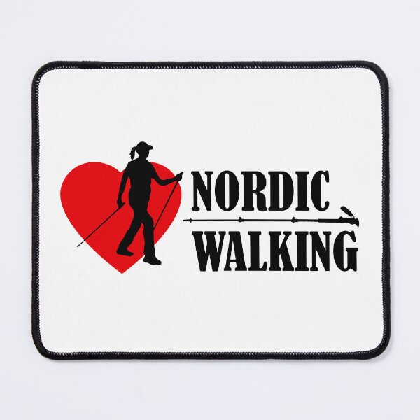 Item preview, Funny Nordic Walking Poles T-Shirt – Perfect Gift for Hikers and Outdoor Fitness Lovers designed and sold by PERIferyART.
