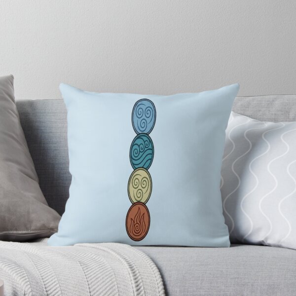 Item preview, Four Elements Vertical Bending Symbols Avatar Art designed and sold by Fine-Arts-Lab.