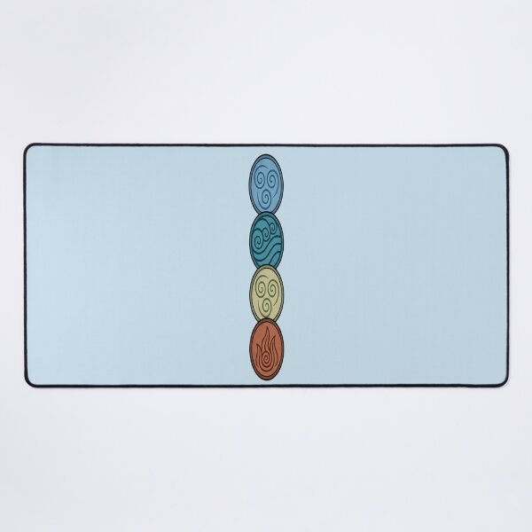 Item preview, Four Elements Vertical Bending Symbols Avatar Art designed and sold by Fine-Arts-Lab.