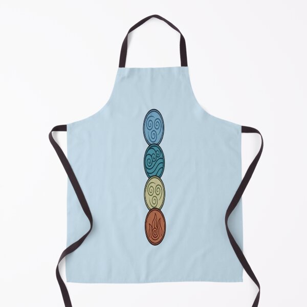 Item preview, Four Elements Vertical Bending Symbols Avatar Art designed and sold by Fine-Arts-Lab.