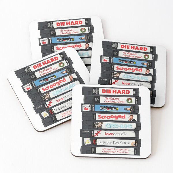 Item preview, Christmas Vhs Movie Marathon Retro Holiday Design designed and sold by 888HousePrintss.