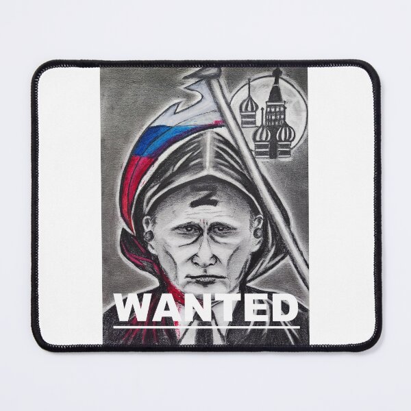 Item preview, PUTINOCCHIO: His Fairy Tales - Grim Reaper Wanted designed and sold by SamuraiSixCoin.