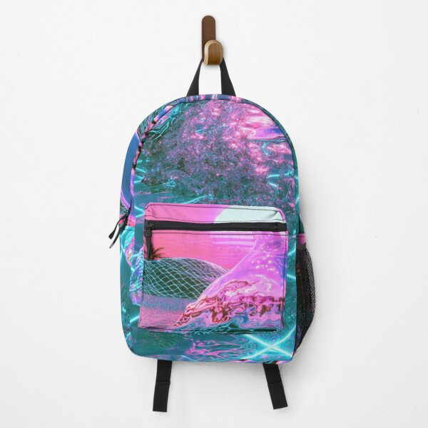 Item preview, Synthwave Chrome Dolphin 80s Vaporwave Sunset designed and sold by lovesicklotus.