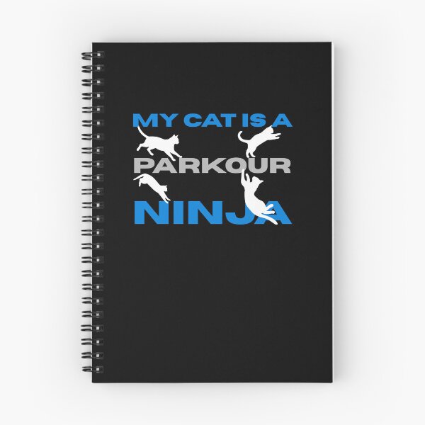 Item preview, My Cat Is Parkour Ninja – Funny Acrobatic Cat Design designed and sold by BigfeetLittlepaws.
