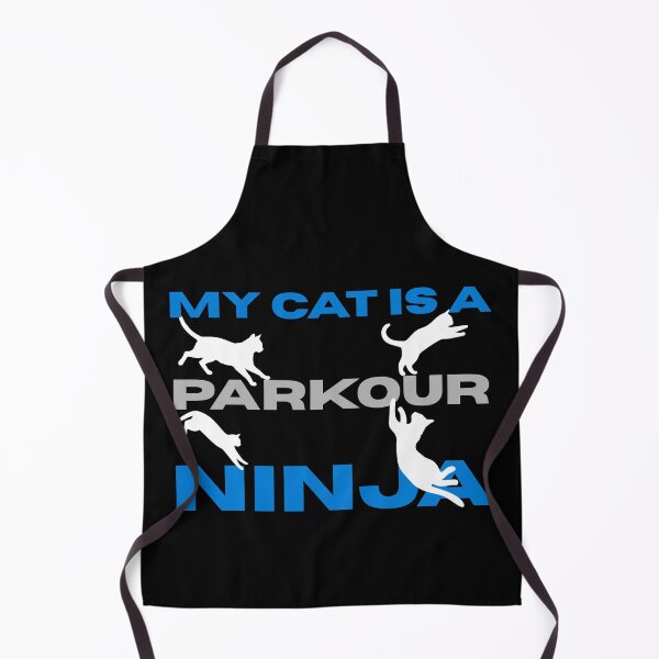 Item preview, My Cat Is Parkour Ninja – Funny Acrobatic Cat Design designed and sold by BigfeetLittlepaws.
