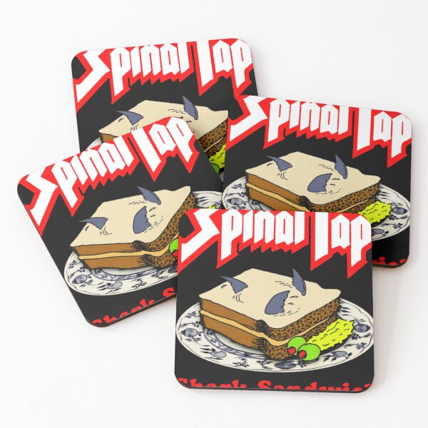 Item preview, Funny Satire Cartoon Shark Fin Sandwich Illustration designed and sold by BodoFunke.