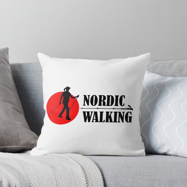Item preview, Funny Nordic Walking Poles T-Shirt – Perfect Gift for Hikers and Outdoor Fitness Lovers designed and sold by PERIferyART.
