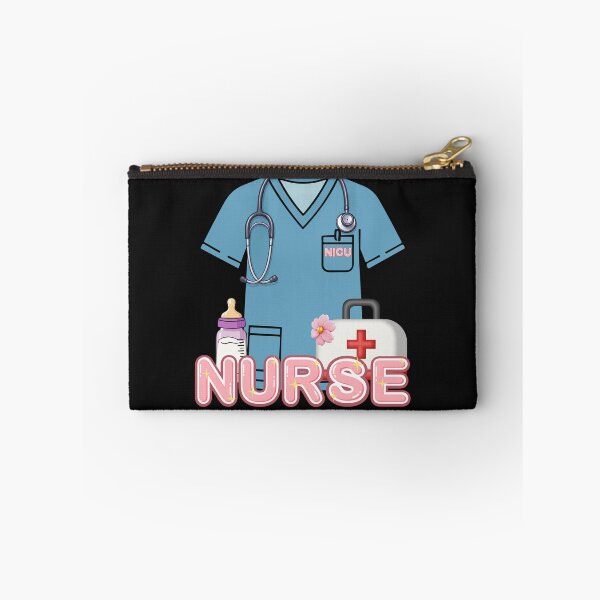Item preview, Cute NICU Nurse Blue Scrubs and Baby Bag 3D designed and sold by Rynasvz.