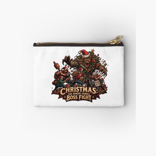 Item preview, Christmas The Annual Family Boss Fight Gamer designed and sold by CrazySzoopWorld.