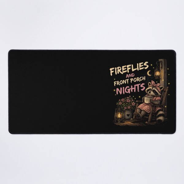 Item preview, Fireflies and Front Porch Nights Women's Raccoon designed and sold by Creative-Sanc.