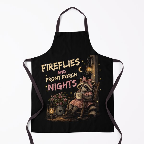 Item preview, Fireflies and Front Porch Nights Women's Raccoon designed and sold by Creative-Sanc.