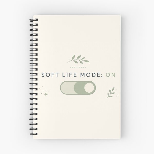 Item preview, Soft Life Mode On Toggle Minimal Tee designed and sold by GSideArtStore.