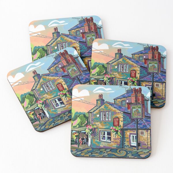 Item preview, Puzzle Hall Inn, Sowerby Bridge designed and sold by ArtworkNorth.