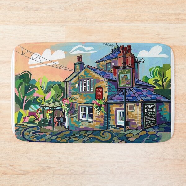 Item preview, Puzzle Hall Inn, Sowerby Bridge designed and sold by ArtworkNorth.