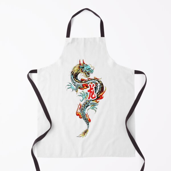 Item preview, Colorful Dragon Tattoo Design with Vibrant Scales and Dynamic Details designed and sold by laxxers.