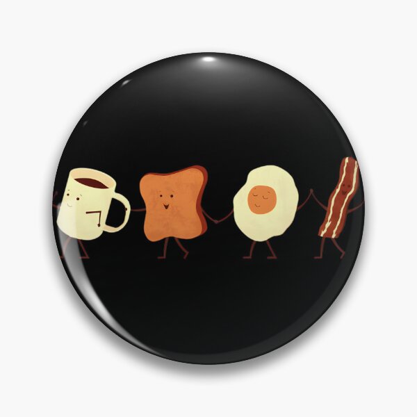 Item preview, Let's All Go And Have Breakfast Fun Morning Illustration Design designed and sold by Romain256.