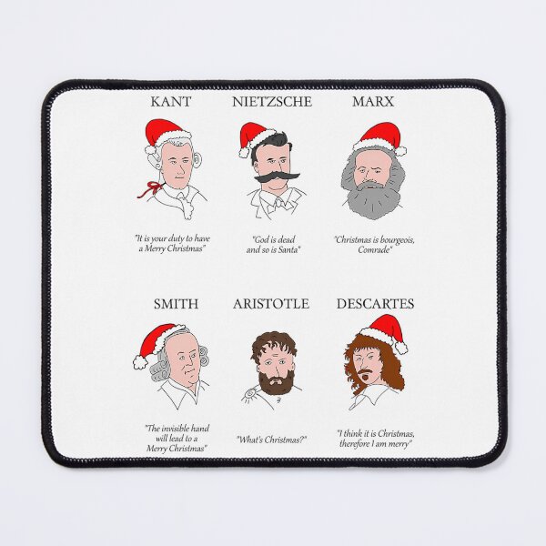Item preview, Christmas Philosophers (Funny) designed and sold by AmericanCustom.