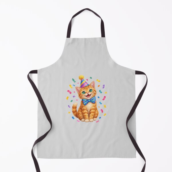 Item preview, Festive Orange Cat with Party Hat and Bow Tie designed and sold by hattie's.