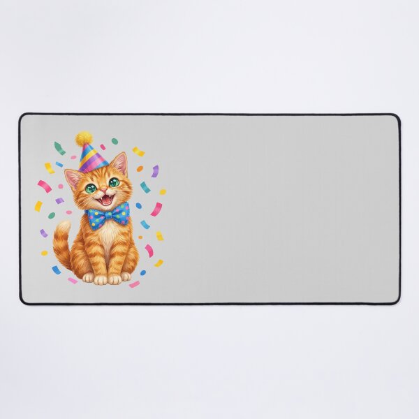 Item preview, Festive Orange Cat with Party Hat and Bow Tie designed and sold by hattie's.