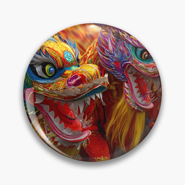 Item preview, Vibrant Dragon Dance Celebration in Full Motion designed and sold by Artessie.