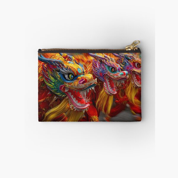 Item preview, Vibrant Dragon Dance Celebration in Full Motion designed and sold by Artessie.