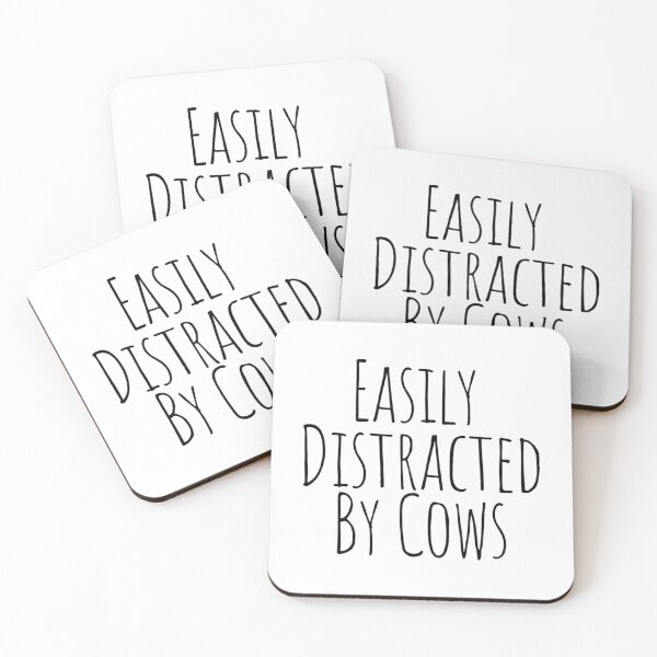 Item preview, Easily Distracted By Cows designed and sold by AmericanCustom.