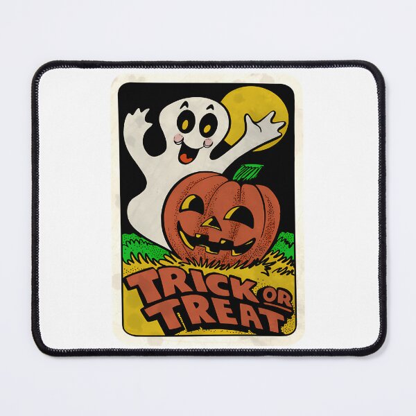 Item preview, Vintage Halloween Trick Or Treat Ghost With Pumpkin designed and sold by HPGAMERr.