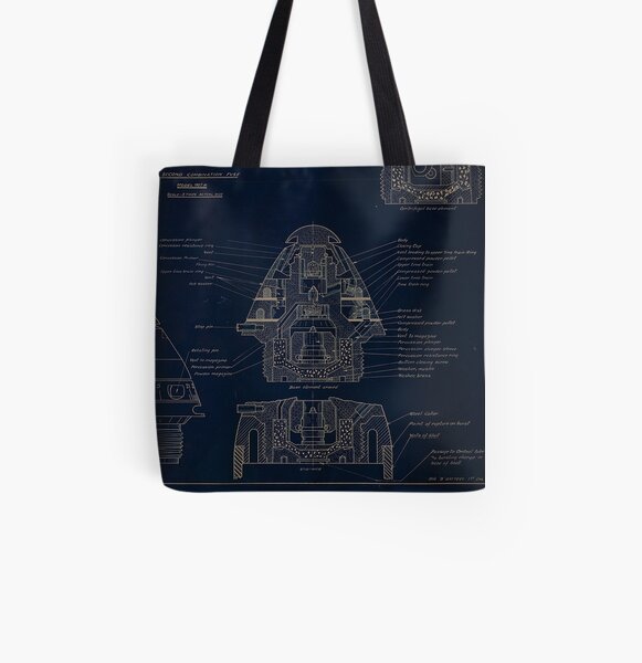 21 Second Combination Fuse Model 1907 All Over Print Tote Bag