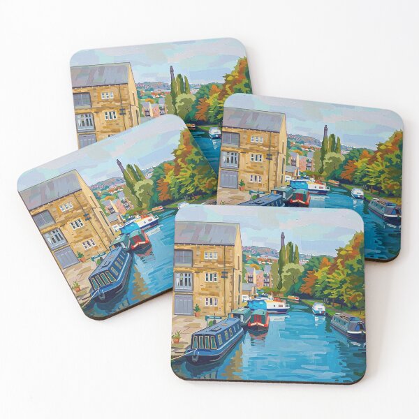 Item preview, Sowerby Bridge Canal Basin designed and sold by ArtworkNorth.