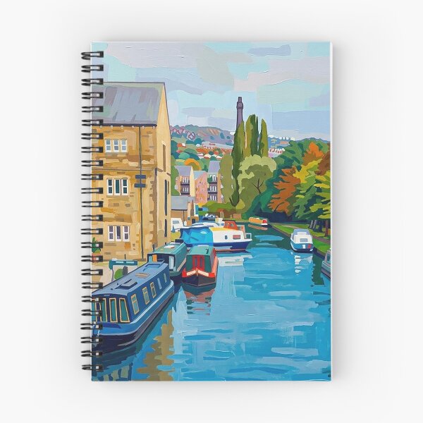 Item preview, Sowerby Bridge Canal Basin designed and sold by ArtworkNorth.