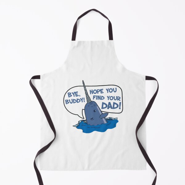 Item preview, Elf - Bye Buddy Hope You Find Your Dad Narwhal Quote designed and sold by 888HousePrintss.
