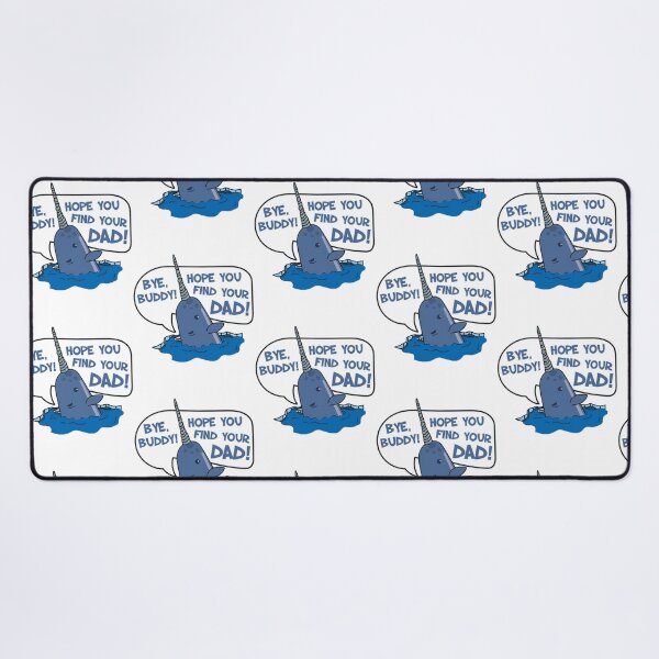 Item preview, Elf - Bye Buddy Hope You Find Your Dad Narwhal Quote designed and sold by 888HousePrintss.