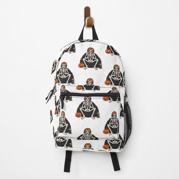 Item preview, Gaming Skeleton Halloween Beanbag Energy Drink designed and sold by OlyvieArt.