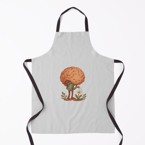 Item preview, Watering Can Brain Gardening with Wildflower designed and sold by hattie's.