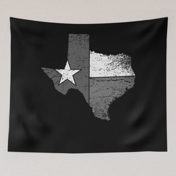 Item preview, Texas Flag Map Graphic for Women & Men - B&W State of Texas Design designed and sold by IsmaelMay0.