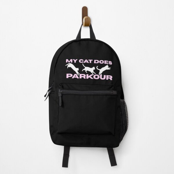 Item preview, My Cat Does Parkour – Funny Acrobatic Cat Design designed and sold by BigfeetLittlepaws.