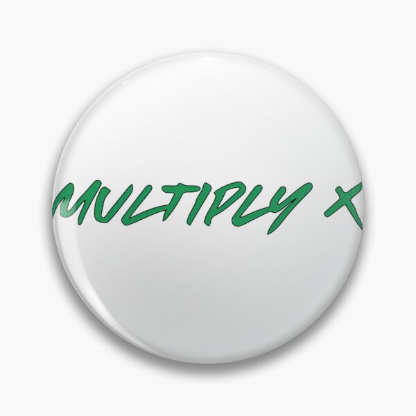 Item preview, Multiply Inspired Ed Sheeran Logo Design for Music Fans designed and sold by Lahoucine Chatiri.
