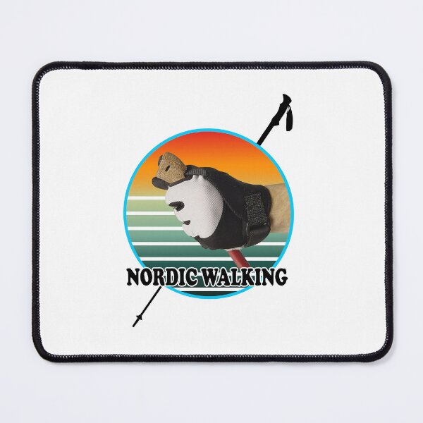 Item preview, Funny Nordic Walking Poles T-Shirt – Perfect Gift for Hikers and Outdoor Fitness Lovers designed and sold by PERIferyART.