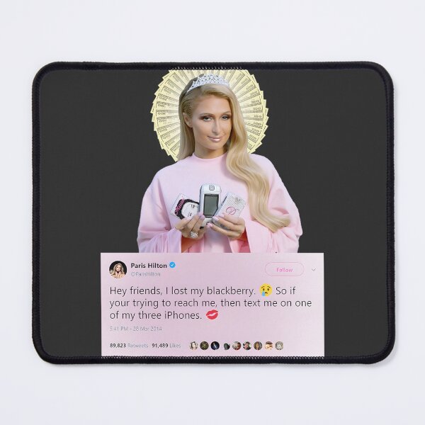 Item preview, Paris Hilton Inspired Lost Blackberry iPhone Art Illustration designed and sold by tarek3431.
