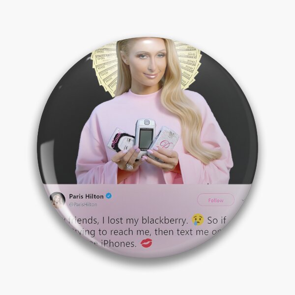 Item preview, Paris Hilton Inspired Lost Blackberry iPhone Art Illustration designed and sold by tarek3431.