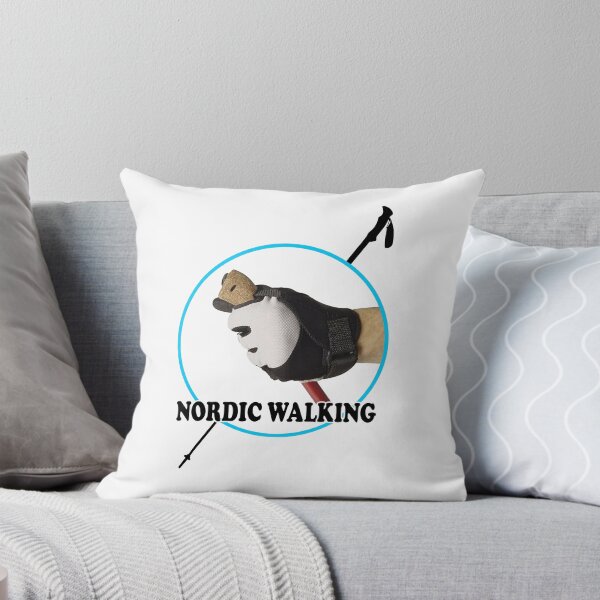 Item preview, Funny Nordic Walking Poles T-Shirt – Perfect Gift for Hikers and Outdoor Fitness Lovers designed and sold by PERIferyART.
