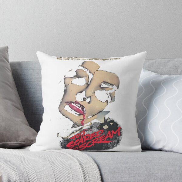Item preview, Too Scared to Scream Horror Inspired Dark Emotional Design designed and sold by Thefridaybrush.
