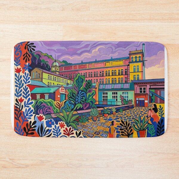 Item preview, Asquith Bottom Mills, Sowerby Bridge – Matisse Style designed and sold by ArtworkNorth.