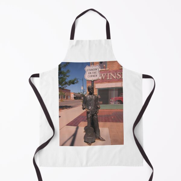 Item preview, Standing on the Corner in Winslow Arizona Scenic Vintage Travel Design designed and sold by KARIM  Moustaid.
