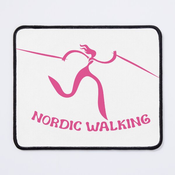 Item preview, Funny Nordic Walking Poles T-Shirt – Perfect Gift for Hikers and Outdoor Fitness Lovers designed and sold by PERIferyART.