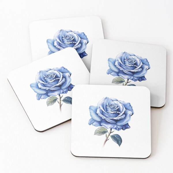 Item preview, Blue Rose | Elegant Floral Aesthetic Art designed and sold by Mandayartstudio.